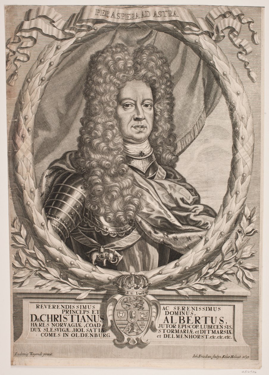 Herzog Christian Albrecht von Gottorp von Johan Friedlein