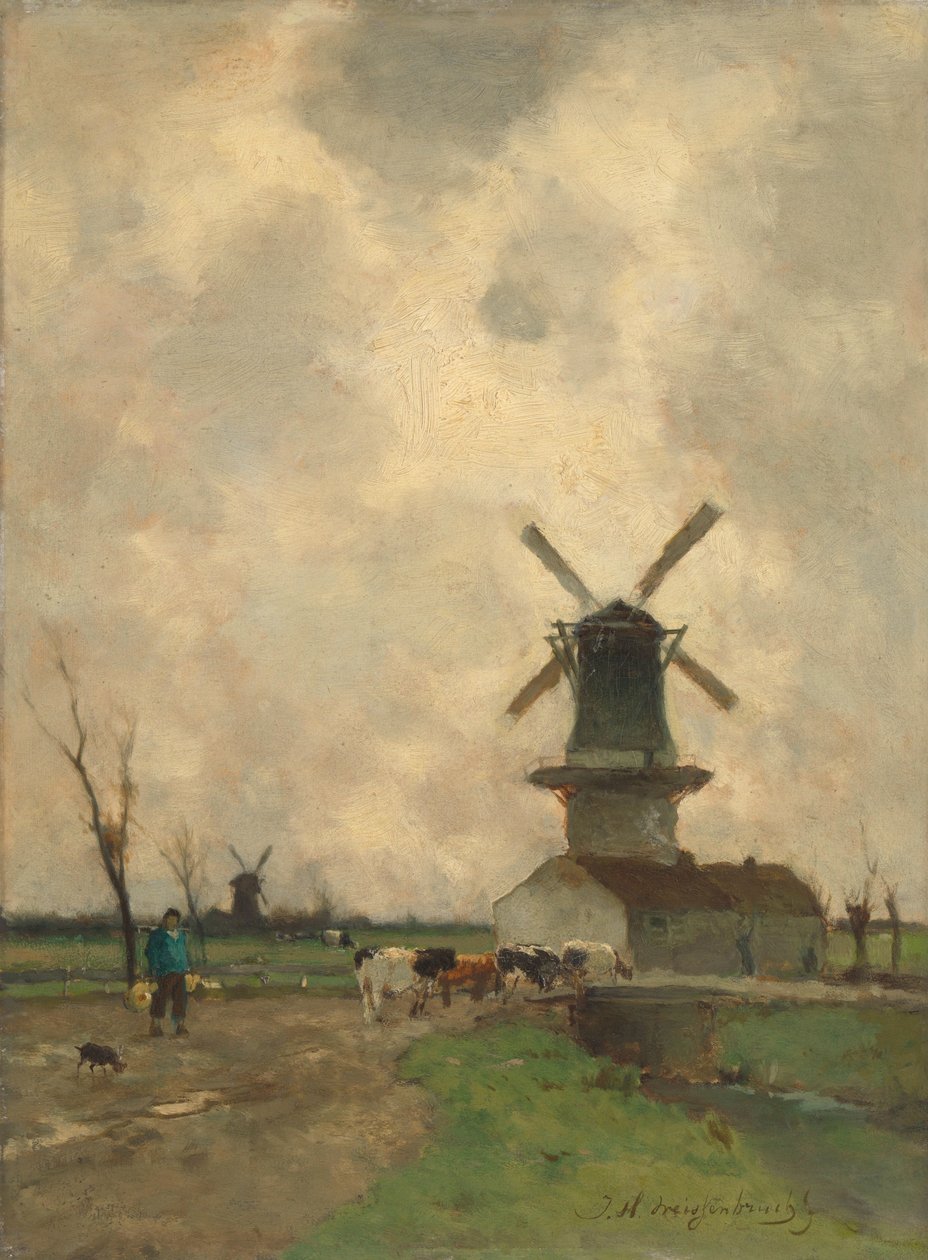 Die Mühle von Johan Hendrik Weissenbruch