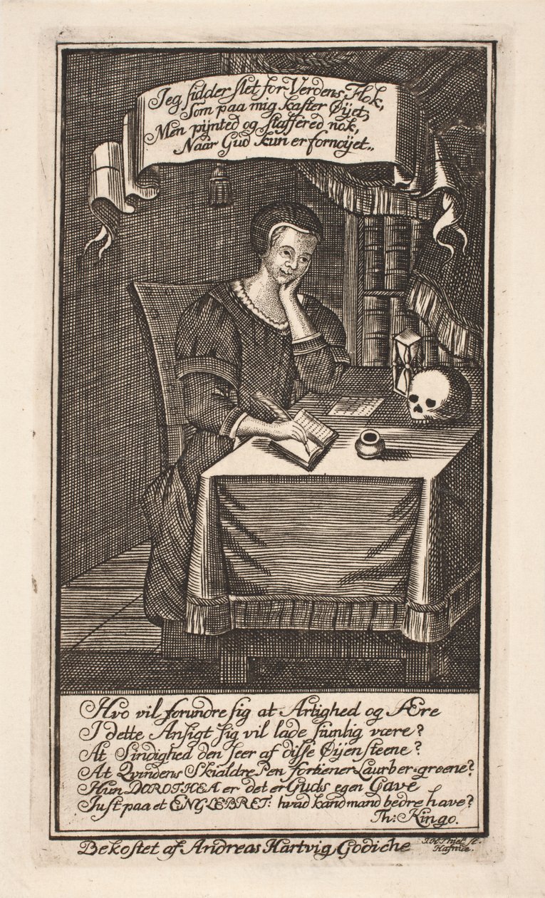 Dorthe Engelbrechtsdatter von Johan Herman Thiele
