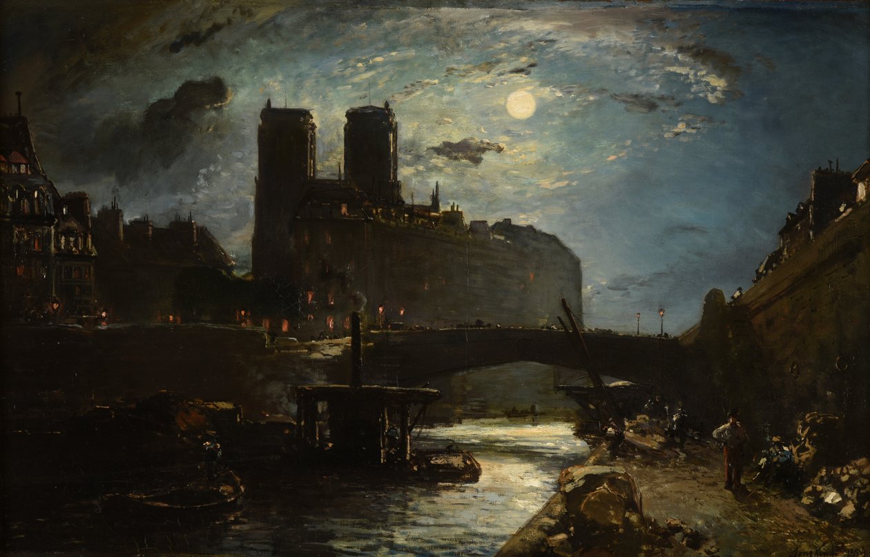 Notre-Dame de Paris von Johan Jongkind