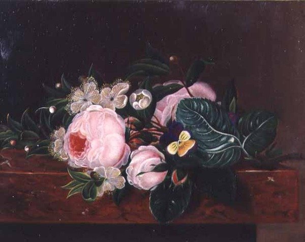 Ein Arrangement von Blumen von Johan Laurents (school of) Jensen