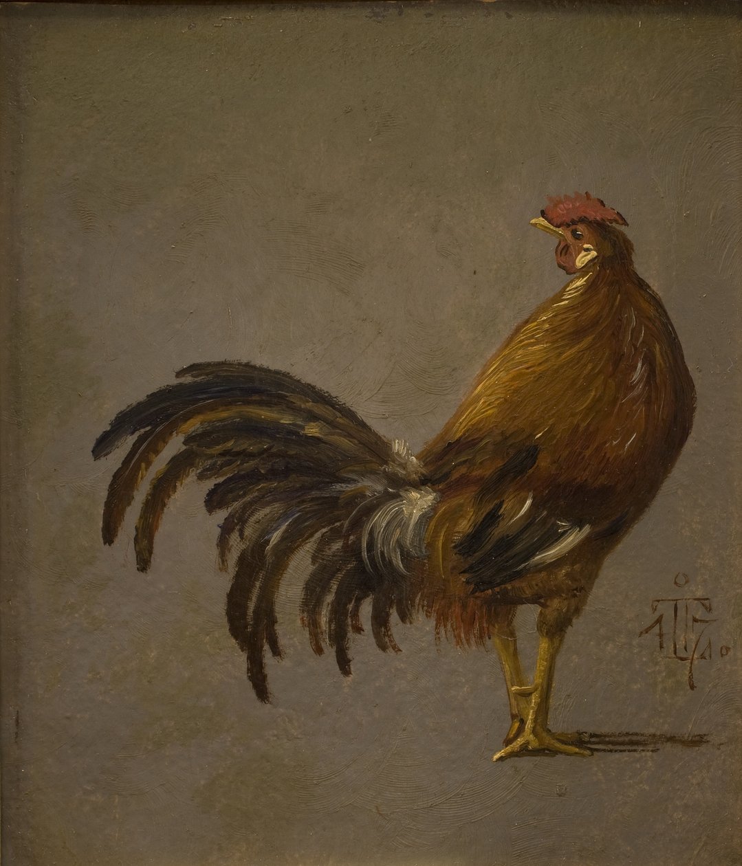 Ein Hahn von Johan Thomas Lundbye