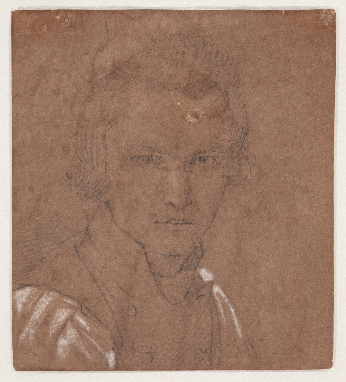 Selbstporträt von Johan Thomas Lundbye