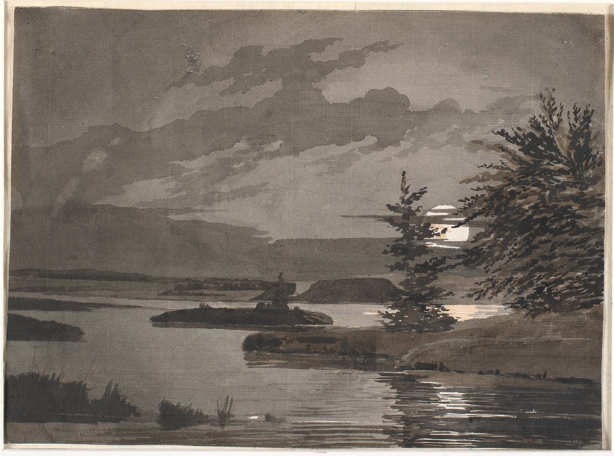 Aussicht von Auderød nach Sonnerup von Johan Thomas Lundbye