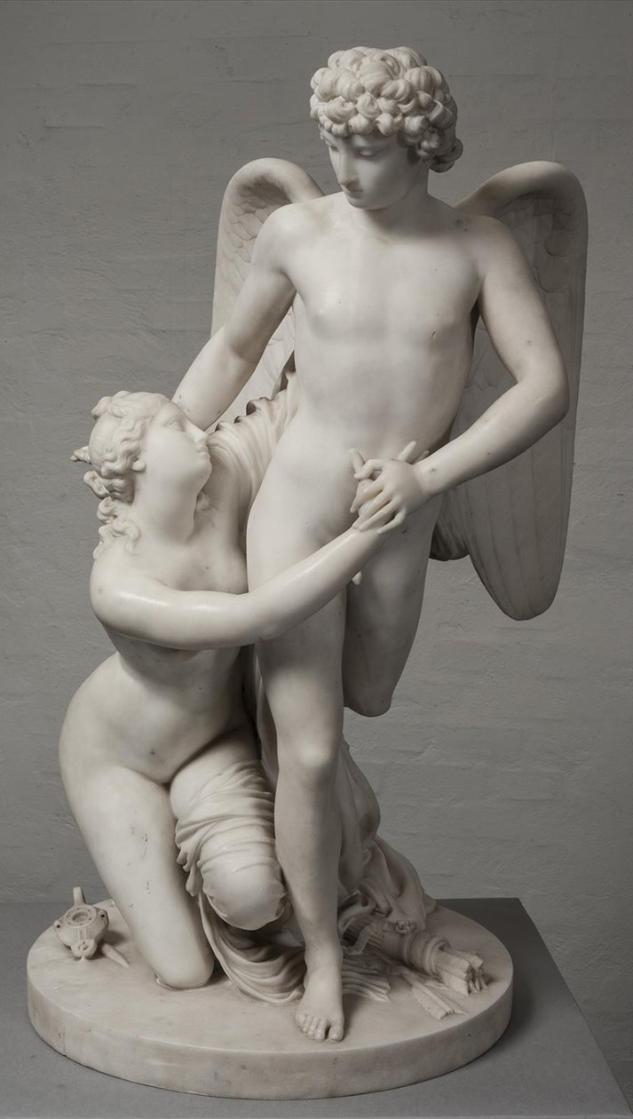 Amor und Psyche von Johan Tobias Sergel