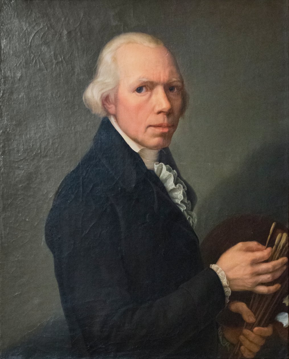 Selbstporträt von Johan Wenzel Peter