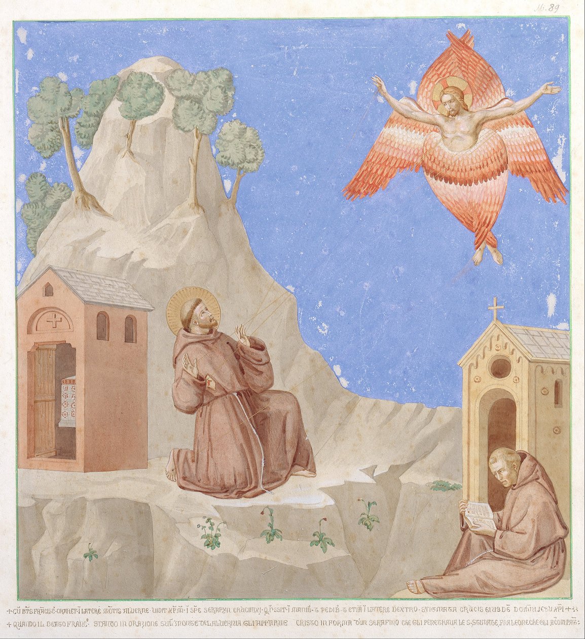 Die Stigmatisation des heiligen Franziskus von Johann Anton Ramboux