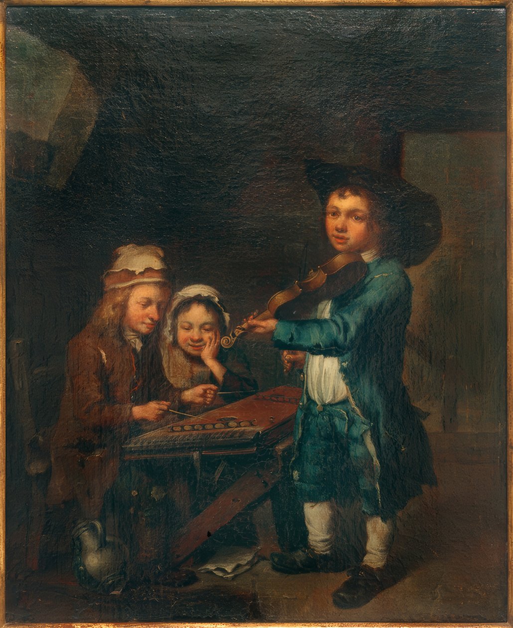 Musizierende Kinder von Johann Conrad Seekatz