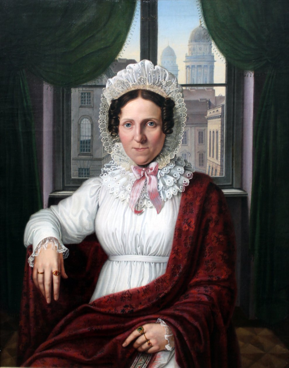 Porträt von Frau Luise Mila von Johann Erdmann Hummel