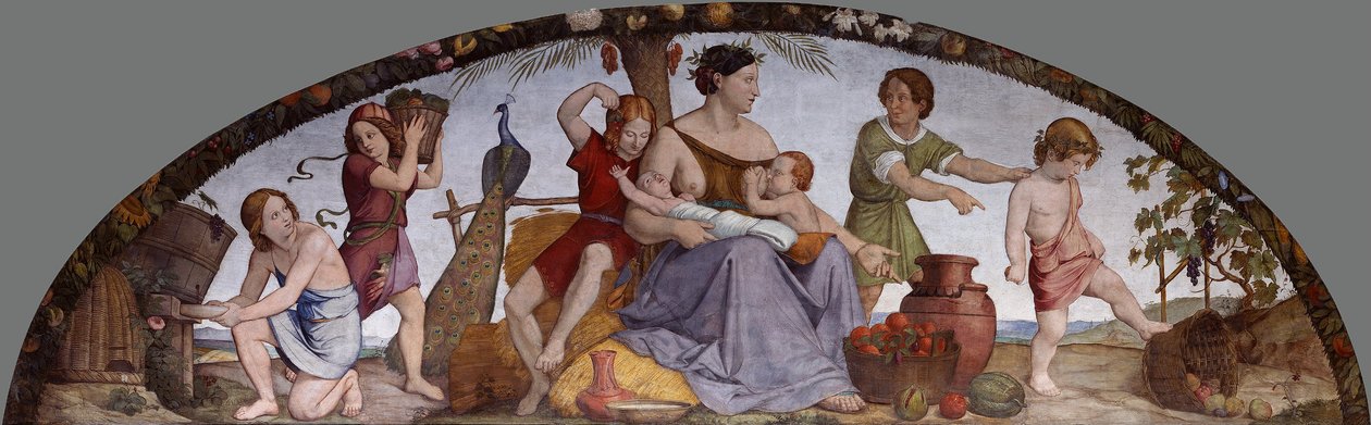 Joseph wird von seinen Brüdern verkauft (Casa Bartholdy in Rom) von Friedrich Overbeck