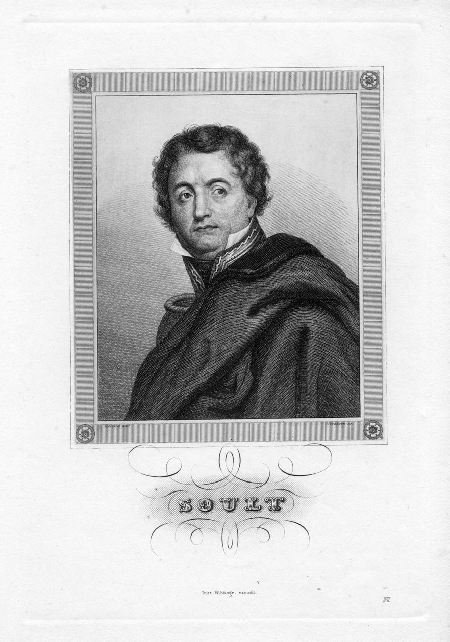 Graviertes Porträt von Johann Georg Nordheim d’après François Gérard