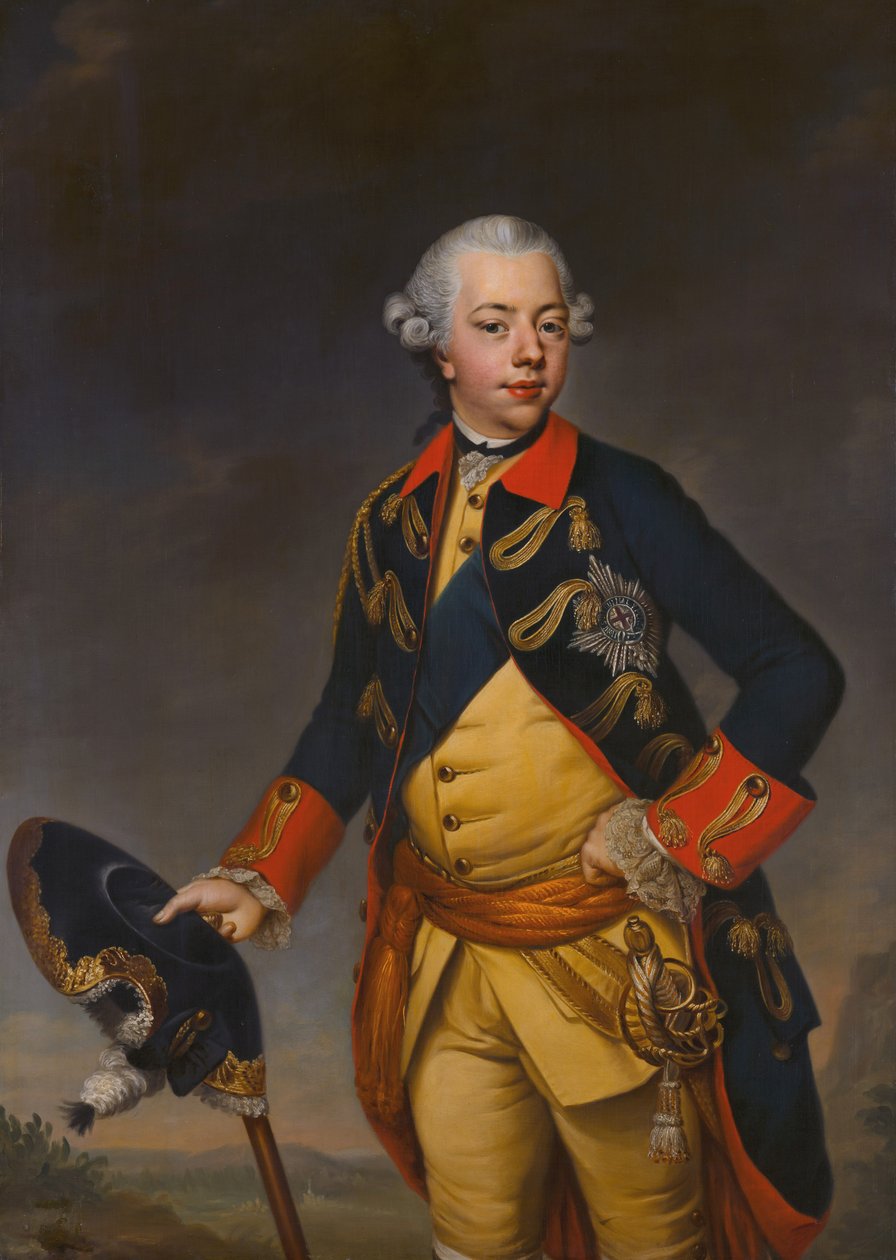 Porträt von Statthalter Wilhelm V. (1748-1806) von Johann Georg Ziesenis
