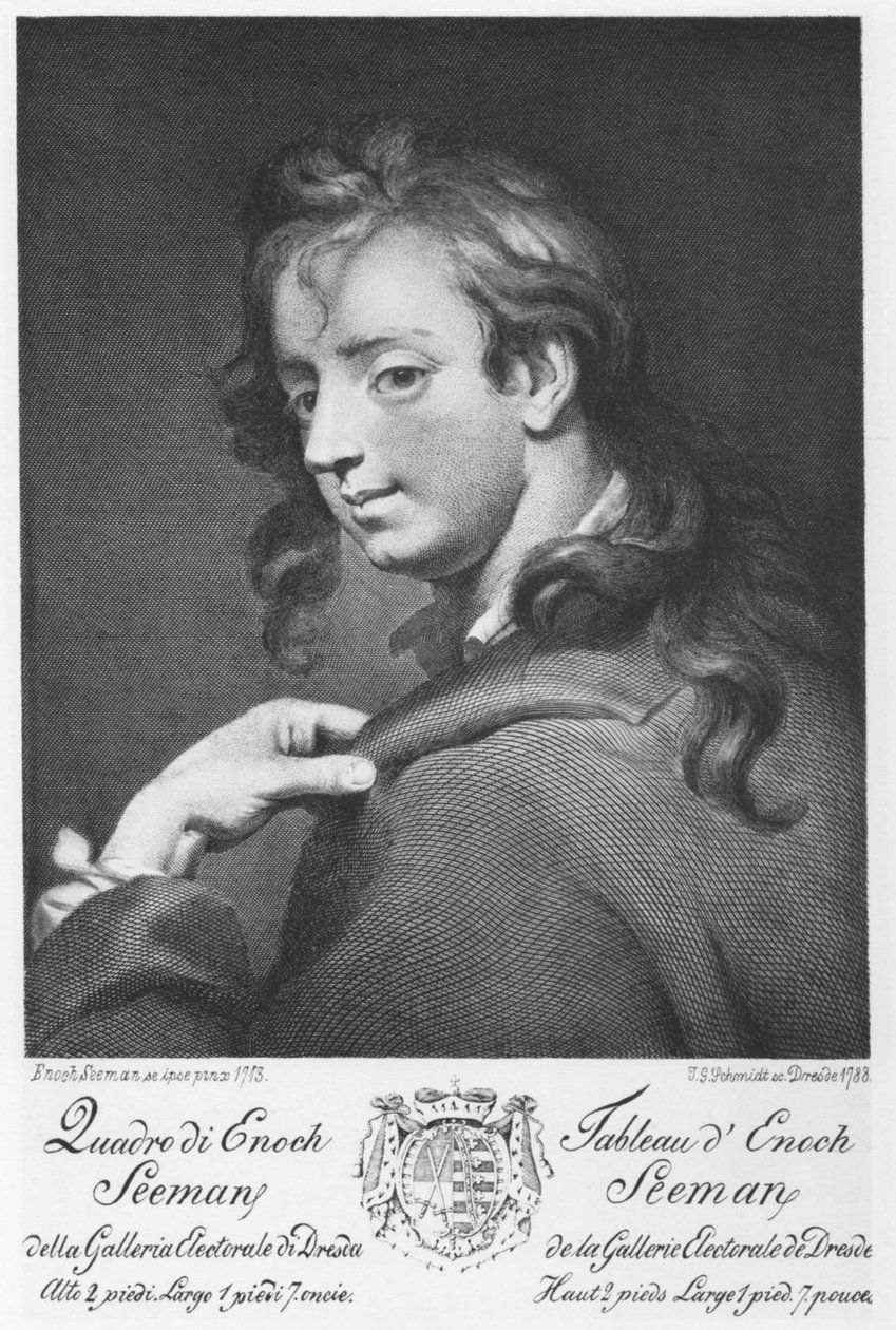 Kupferstich von Johann Gottfried Schmidt
