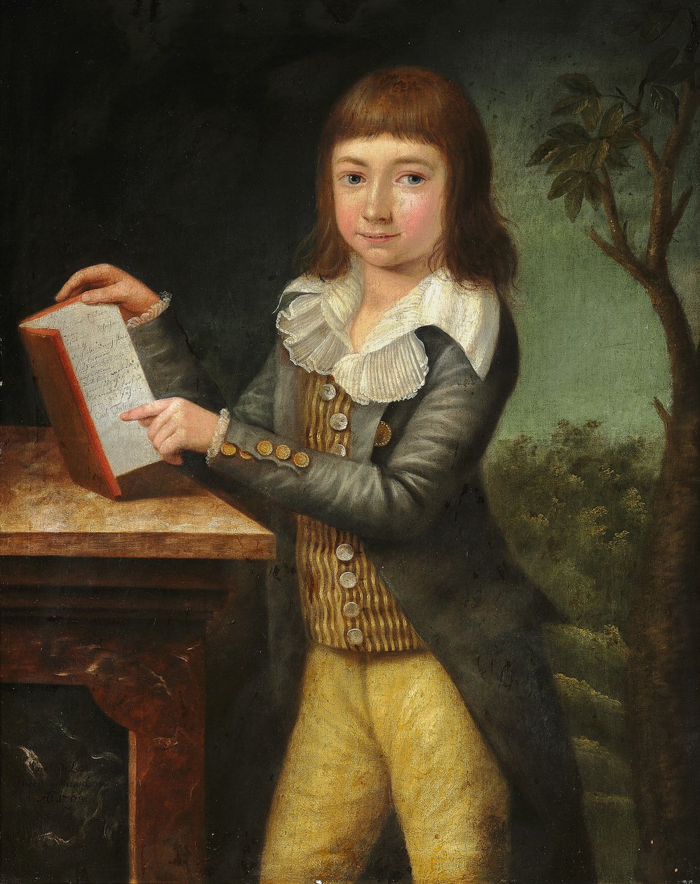 Porträt von Carl Diderich Tutein von Johann Jacob de Lose
