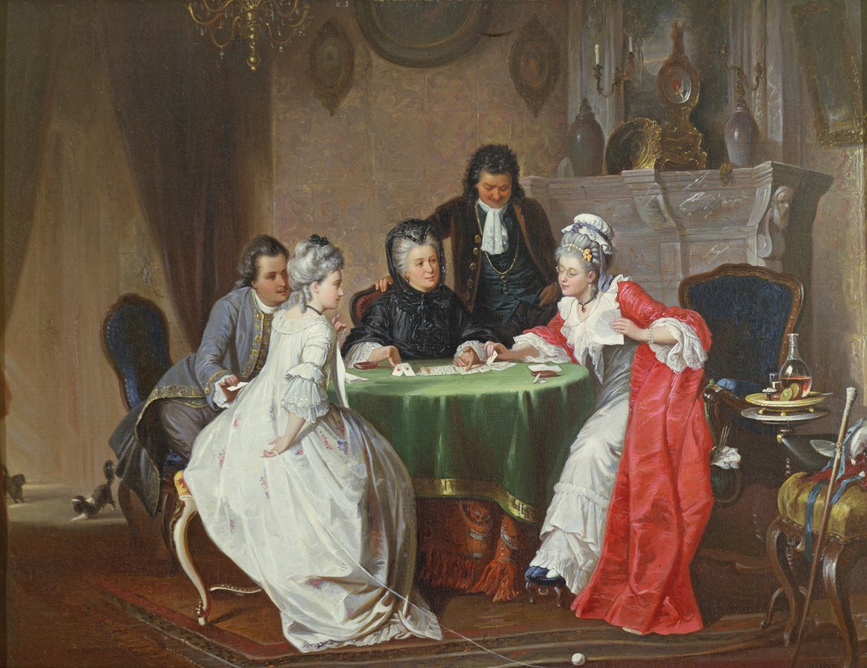Das Kartenspiel von Johann Joseph Geisser