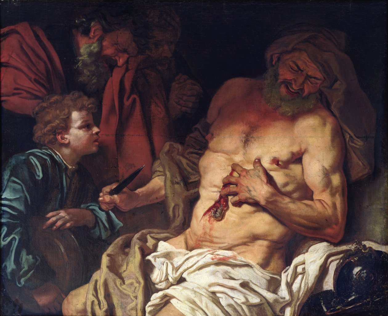 Der Tod von Cato von Johann Karl Loth