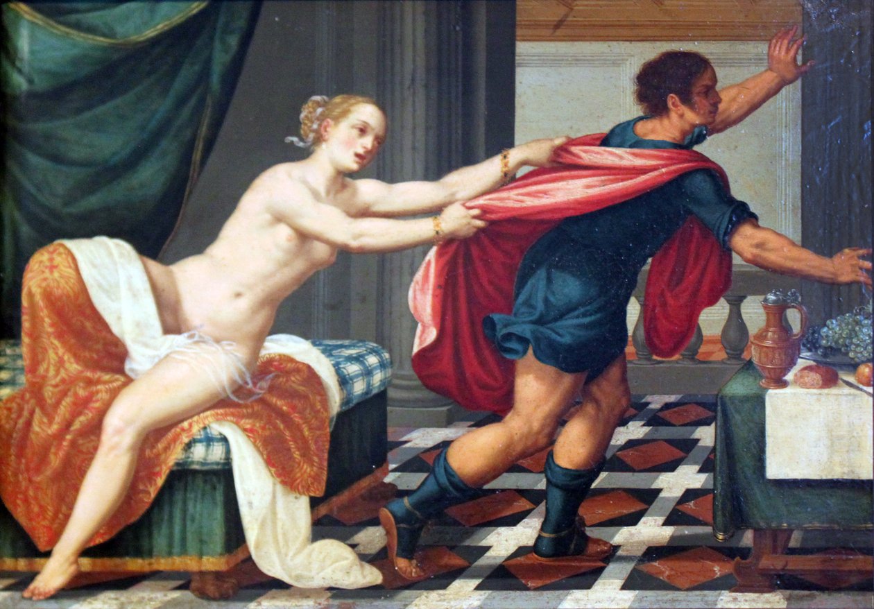 Joseph und die Frau des Potiphar von Johann or Hans Konig