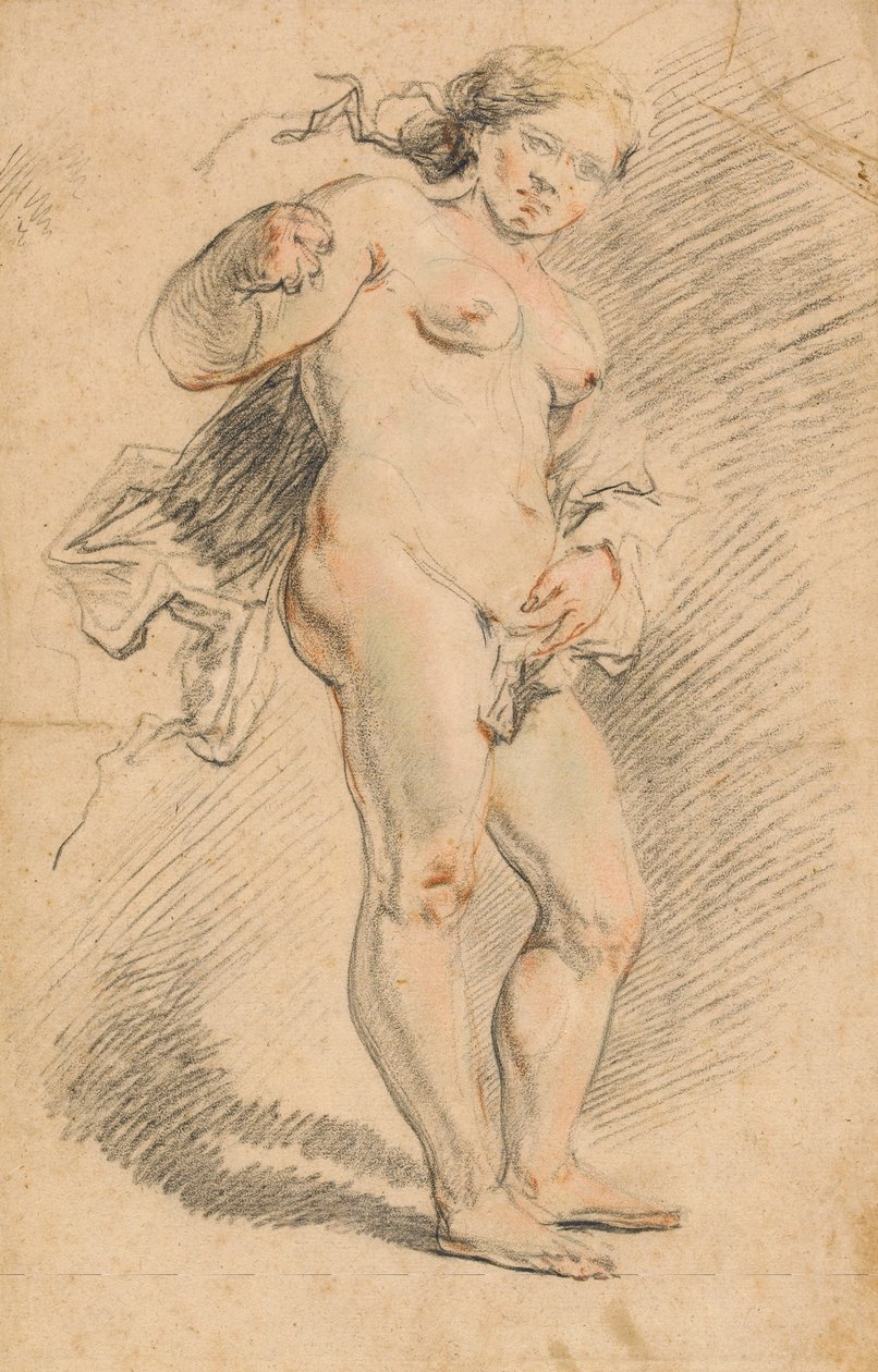 Stehende nackte Frau von Johann Liss