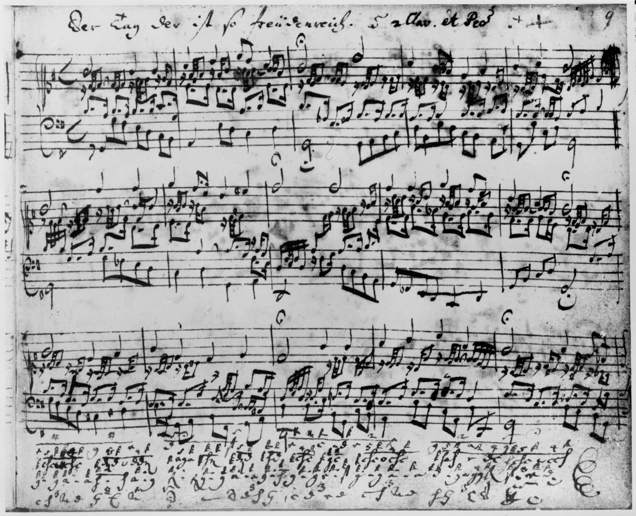 Orgelbüchlein (Sammlung von Orgelstücken), Choral, 1713-17 von Johann Sebastian Bach