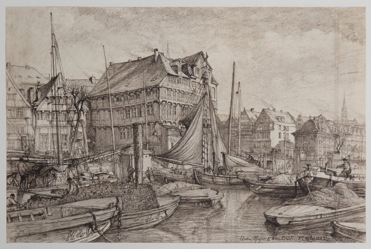 Hohe Brücke von Johann Theobald Riefesell