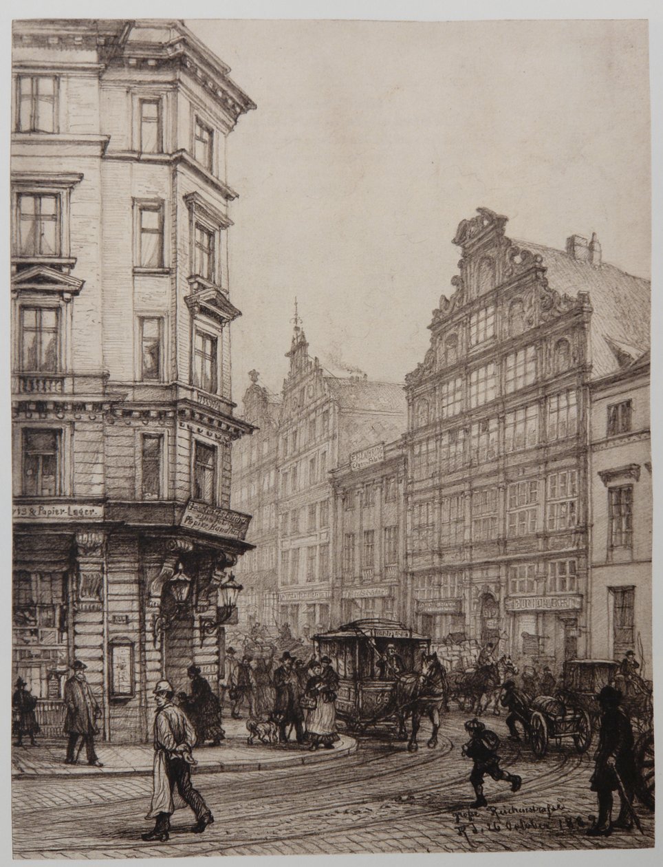 Große Reichsstraße 49 von Johann Theobald Riefesell