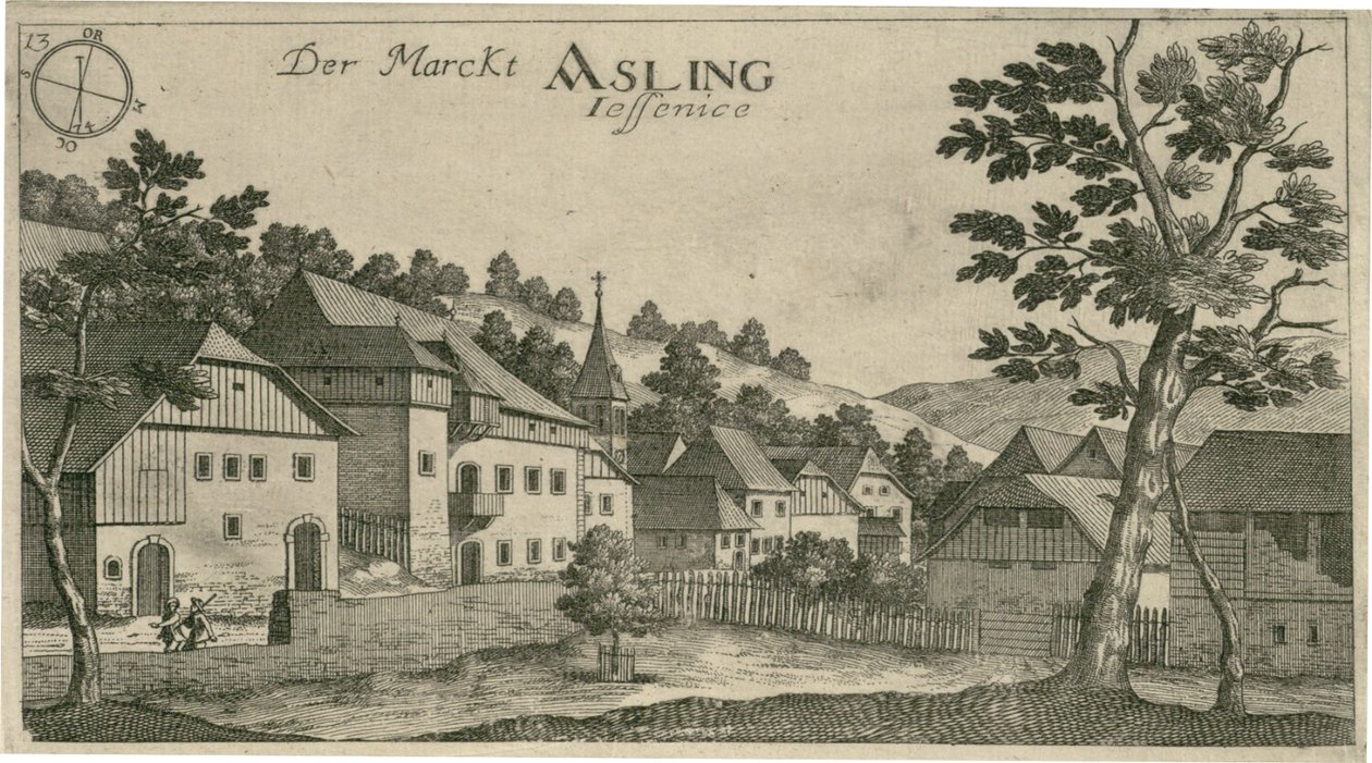 Jesenice von Johann Weikhard von Valvasor