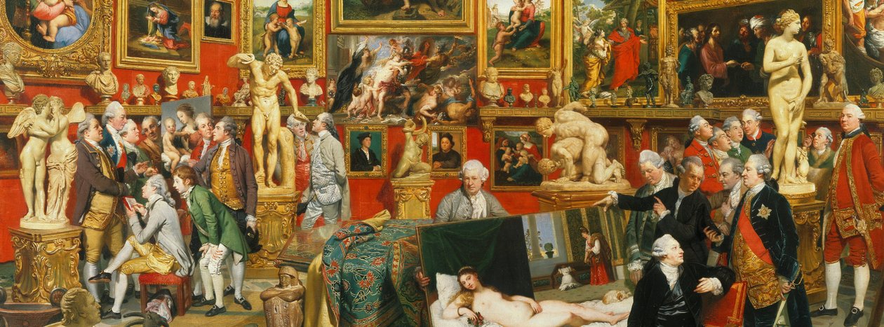 Tribuna der Uffizien - Ebene 3 von Johan Joseph Zoffany