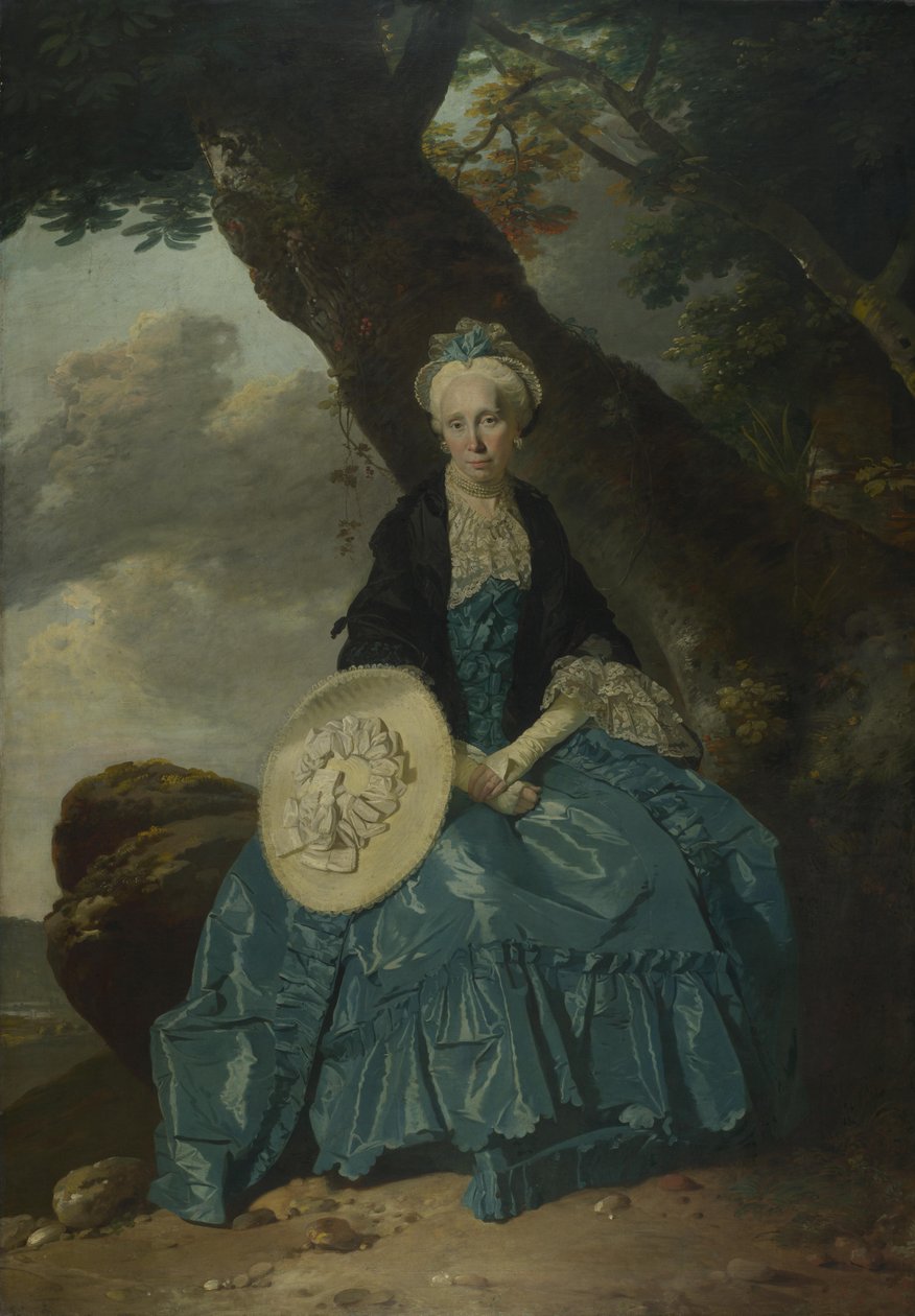 Mrs. Oswald von Johan Joseph Zoffany