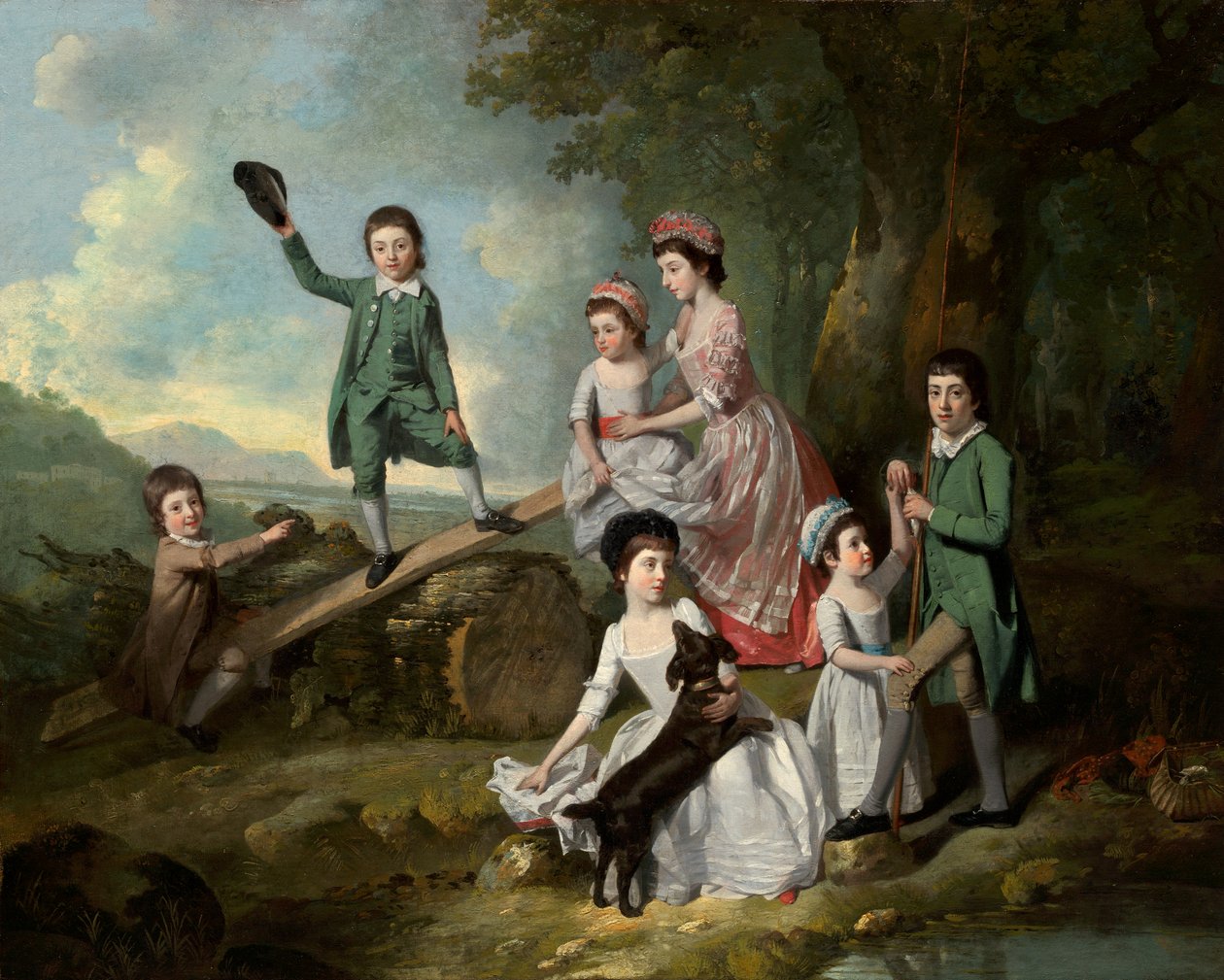 Die Lavie-Kinder von Johan Joseph Zoffany