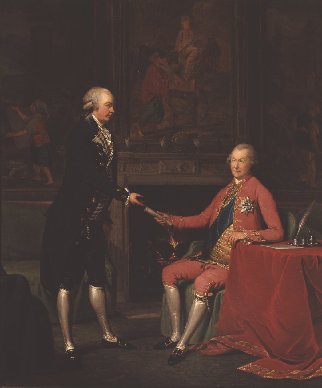 Porträt von Hugh von Johann (circle of) Zoffany