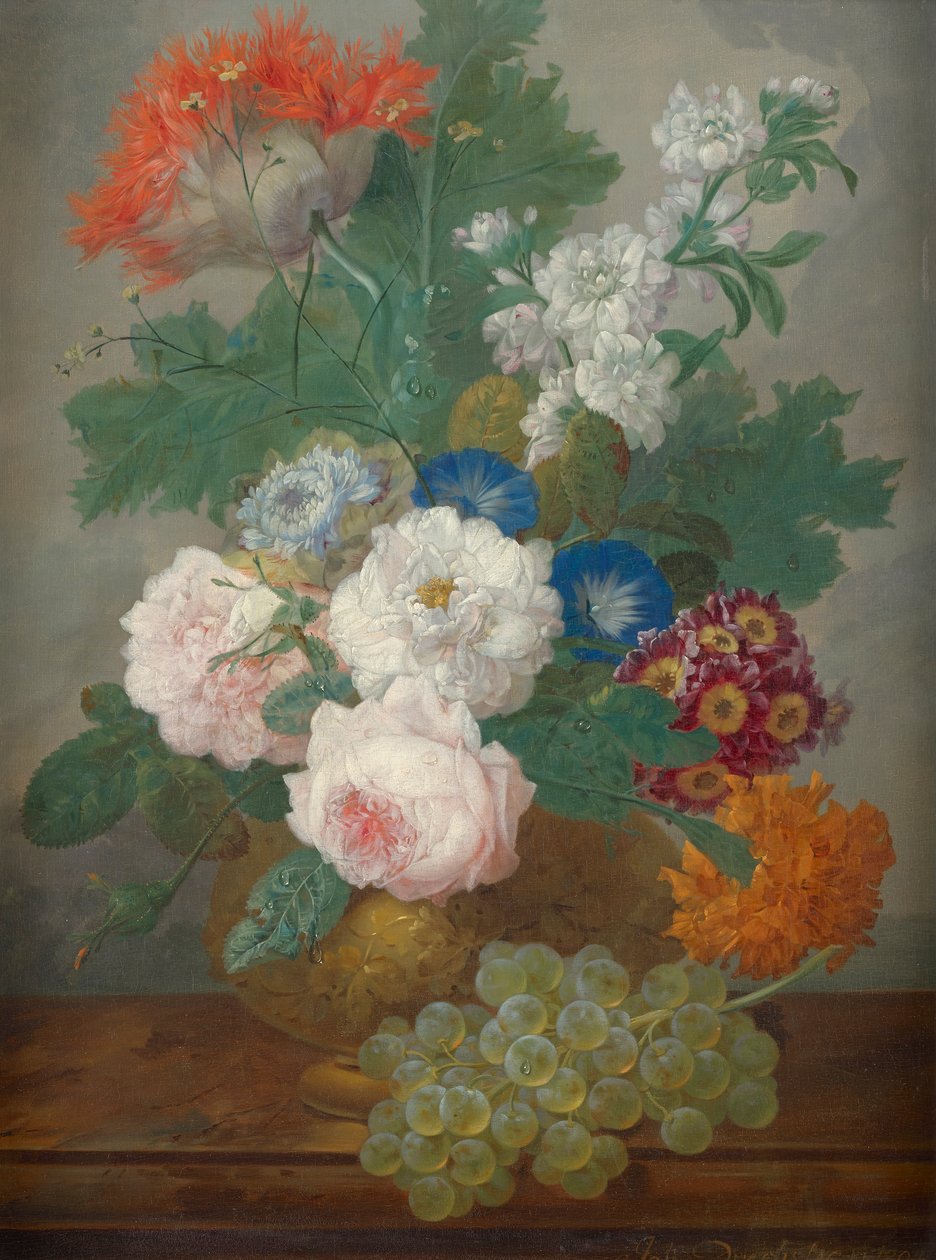Blumenstillleben von Johann Baptist Drechsler