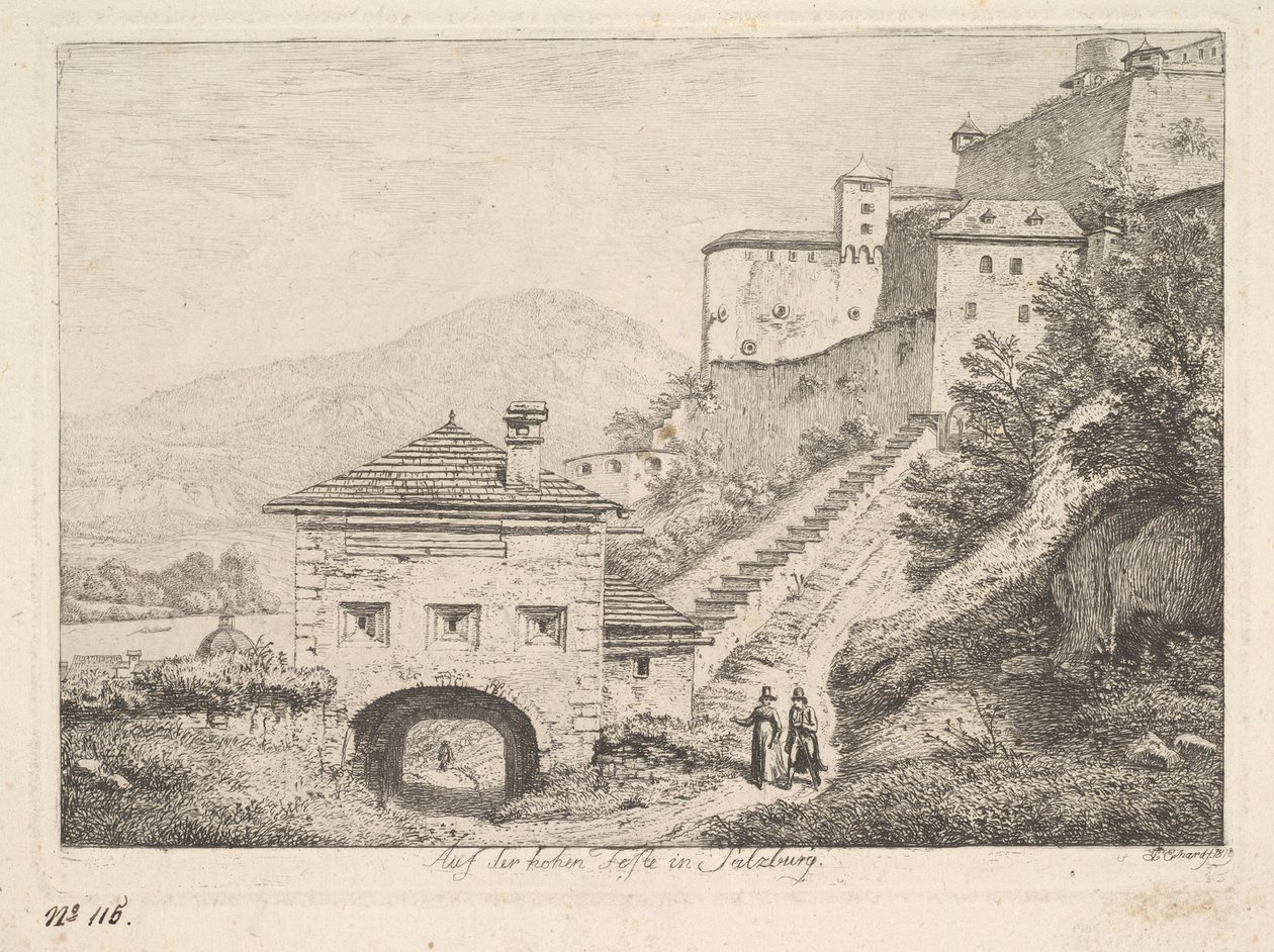 Der hohe Feiertag in Salzburg von Johann Christian Erhard