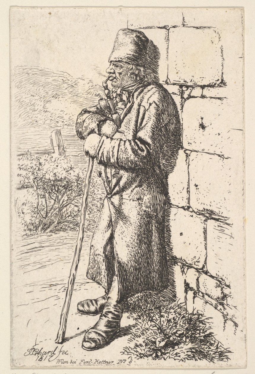 Der Tabakraucher von Johann Christian Erhard