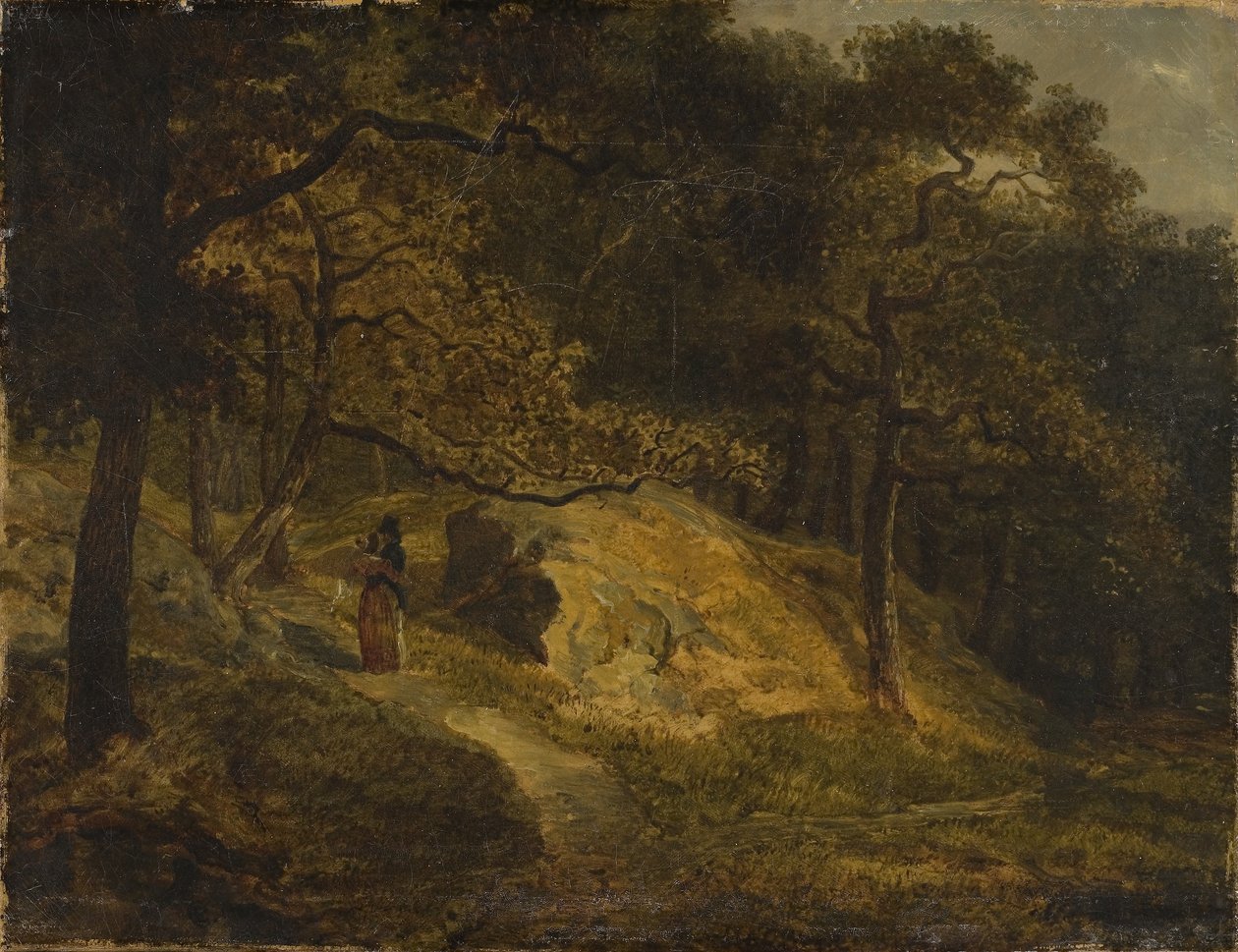 Im Djurgården in Stockholm von Johann Christian Ezdorf