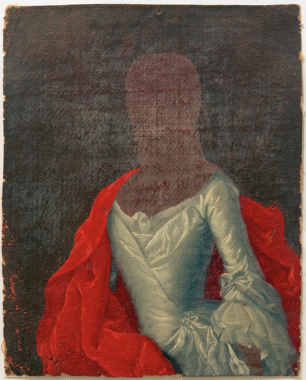 Kostümstudie einer Dame von Johann Christian Fiedler