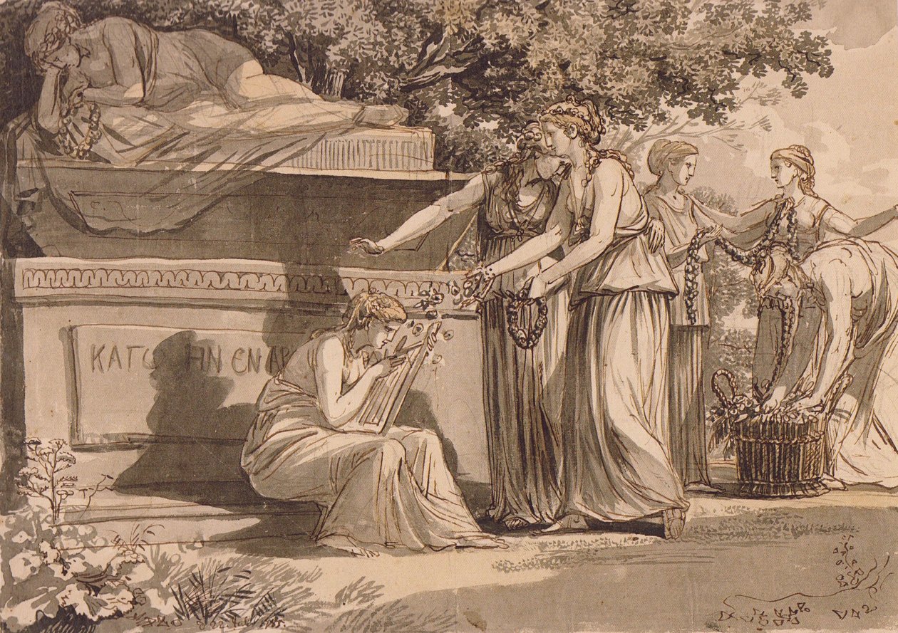 J C Reinhart Arkadien 1785 von Johann Christian Reinhart
