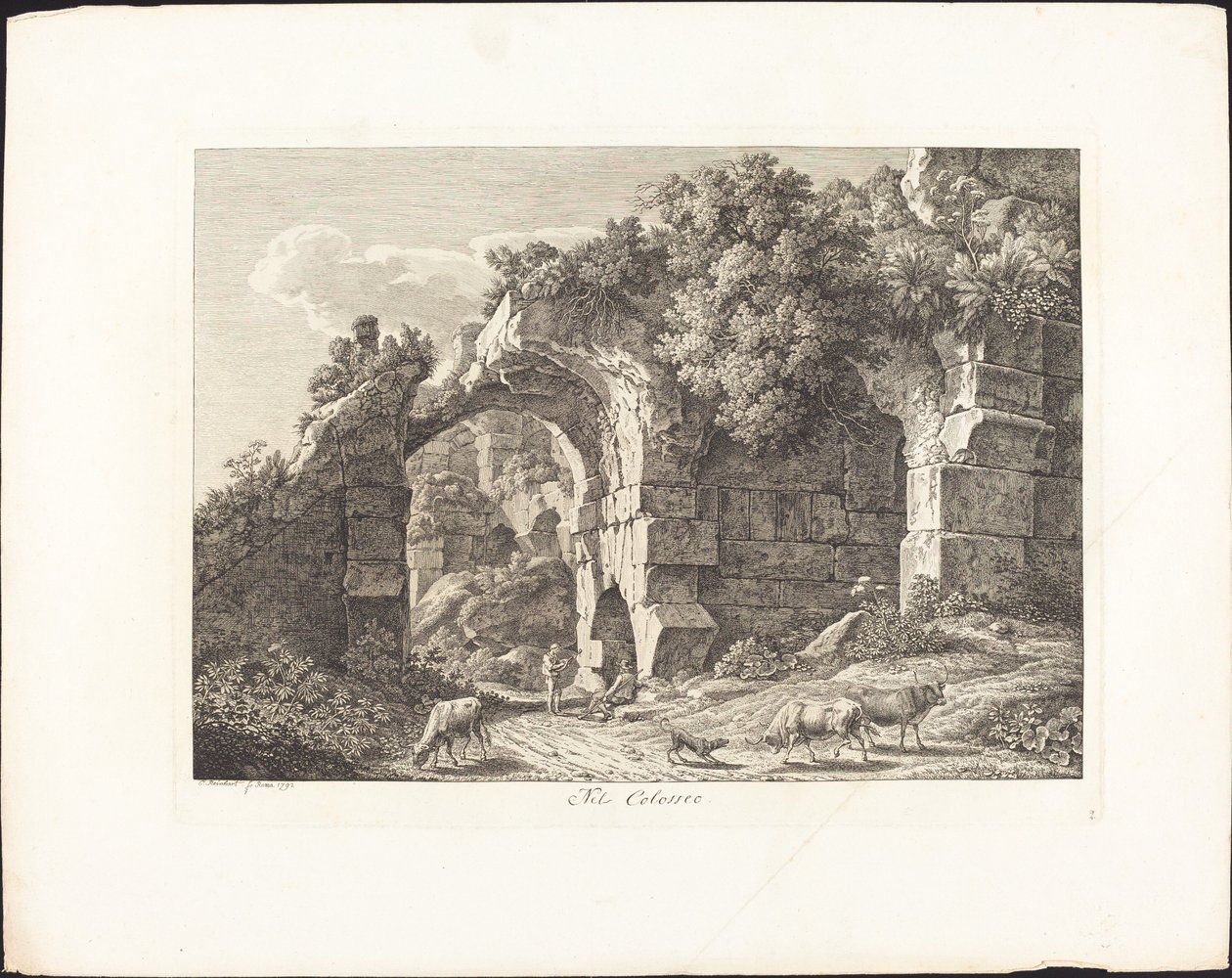 Im Kolosseum von Johann Christian Reinhart