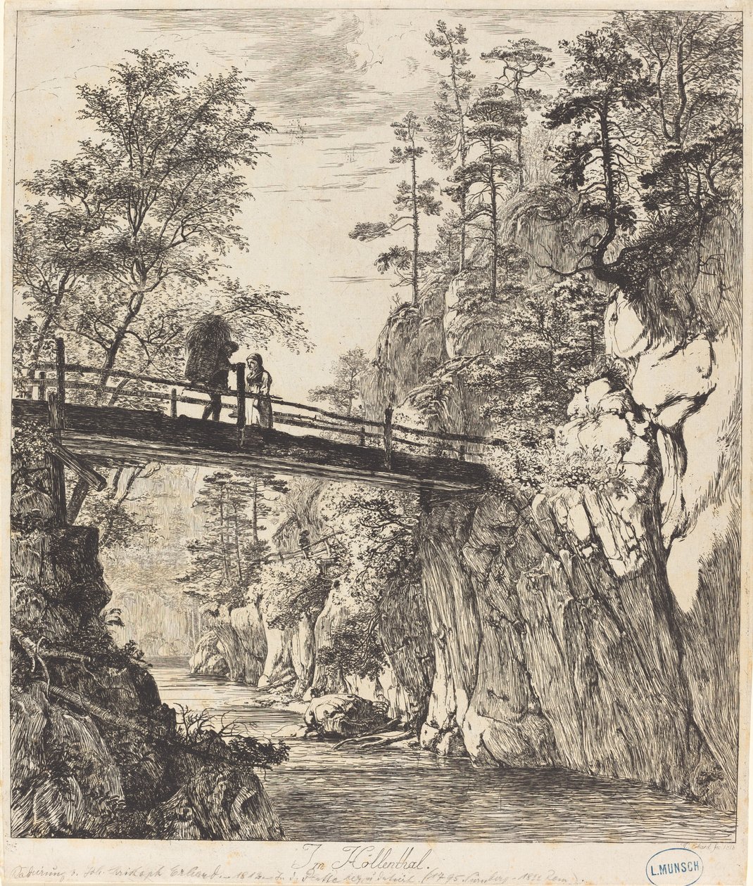 Im Höllental von Johann Christoph Erhard