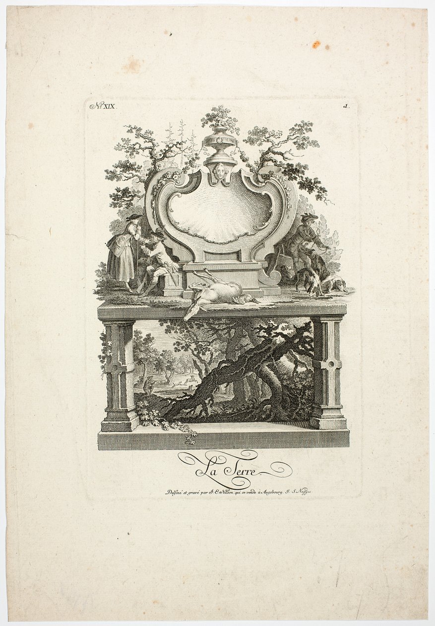 Erde von Johann Esaias Nilson