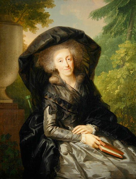 Frau Schmidt-Capelle von Johann Friedrich August Tischbein