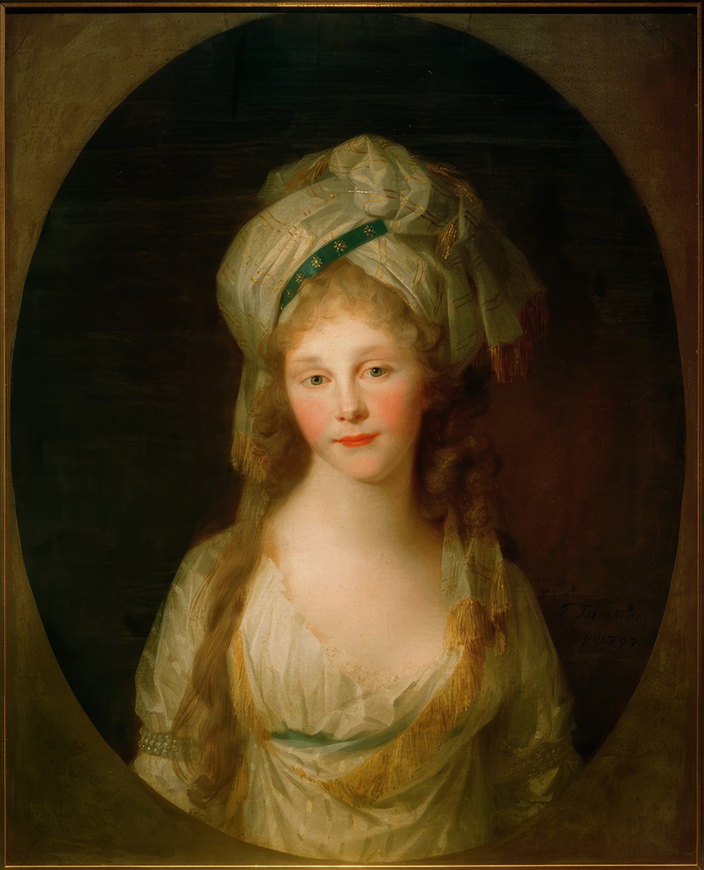 Friederike Prinzessin von Preußen von Johann Friedrich August Tischbein