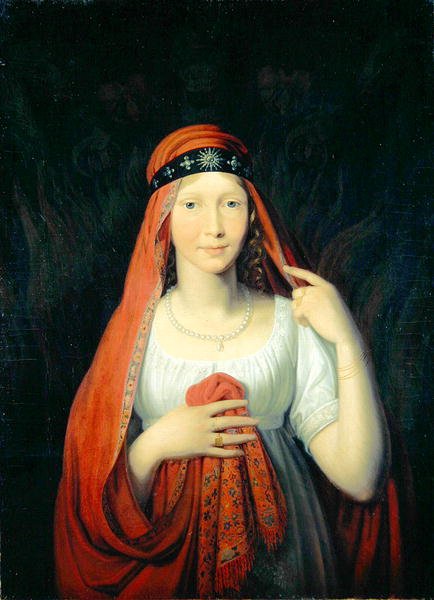 Kurfürstin Auguste von Hessen-Kassel von Johann Friedrich Bury