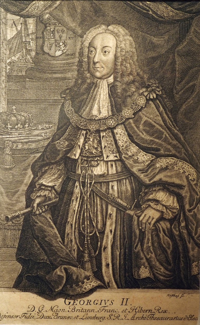 Georg II. (Großbritannien) Rosbach von Johann Friedrich Rosbach