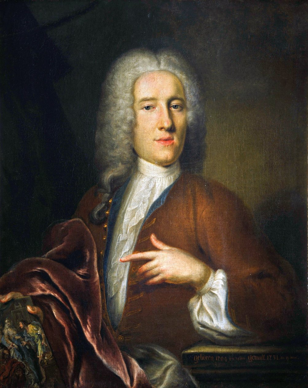 Selbstporträt von Johann Georg Platzer