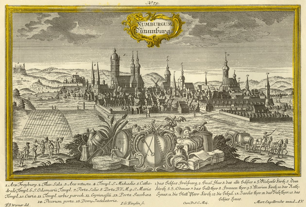 Nürnberg, ca. 1740 von Johann Georg Ringlin