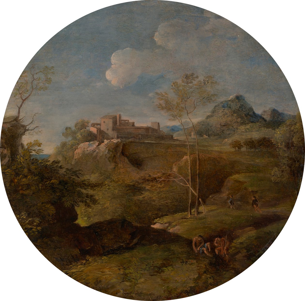 Ideale Landschaft von Johann Georg von Dillis