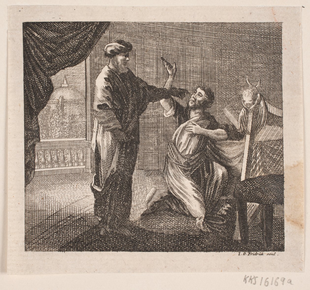 Vignette zu H. Niemeyer "Biblische Charakteristik" von Johann Gottlieb Friedrich