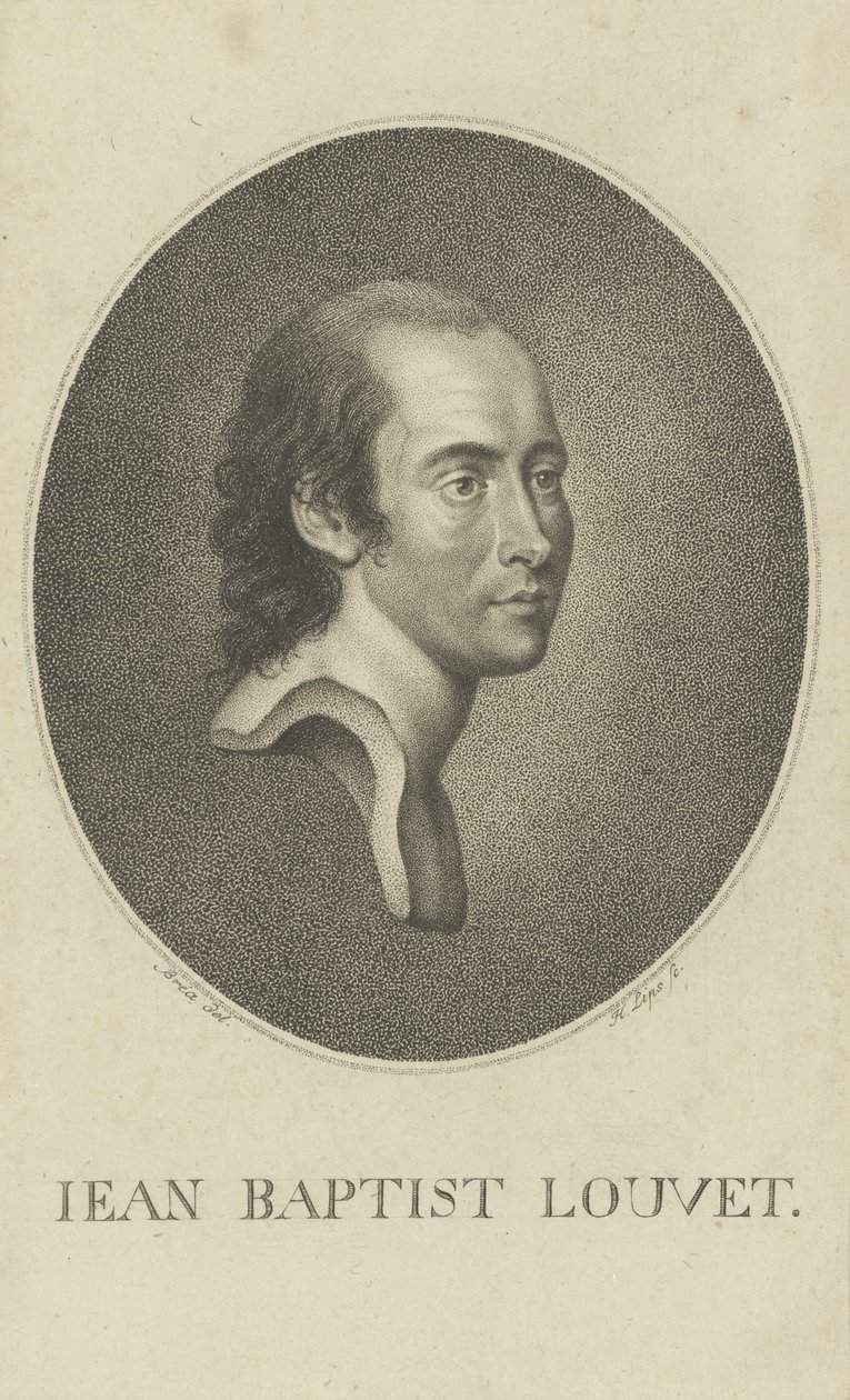 Jean-Baptiste Louvet de Couvray 1760-1797, 1790er von Johann Heinrich Lips