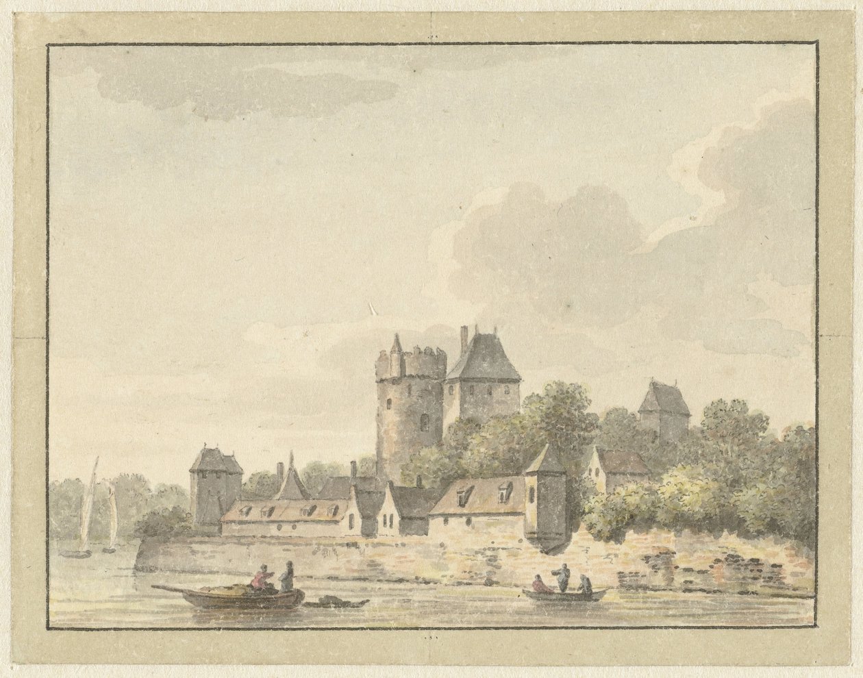 Schloss Kuilenburg von Johann Heinrich Muntz