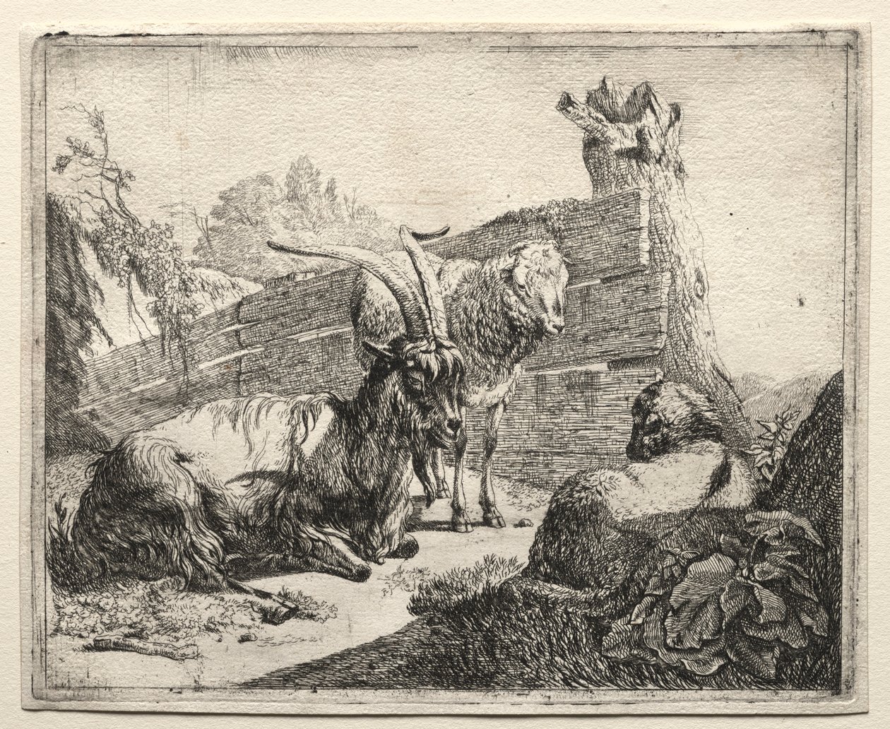 Die Hecke, 1665 von Johann Heinrich Roos